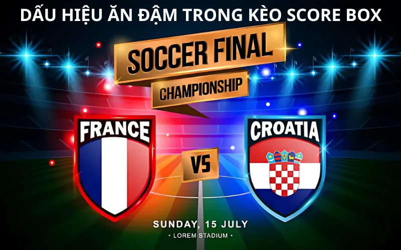 Dấu Hiệu Ăn Đậm Trong Kèo Score Box
