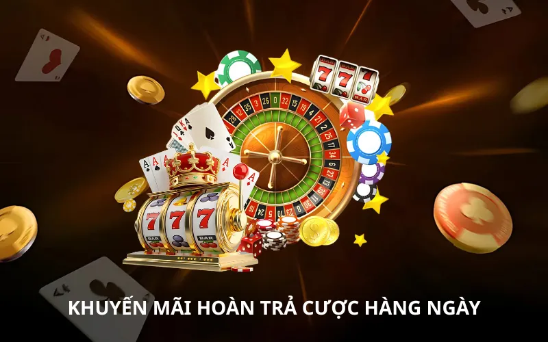 Khuyến mãi hoàn trả cược hàng ngày